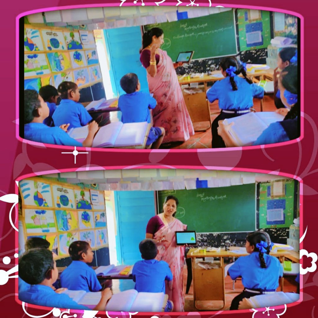 ghps_satheglagr's tweet photo. ಮೇಘಶಾಲಾ ಸಂಸ್ಥೆಯ ವತಿಯಿಂದ ಪಡೆದ ಟ್ಯಾಬ್ ಮೂಲಕ ಶಿಕ್ಷಕರು ಪಾಠವನ್ನು ಬೋಧಿಸುವ ಕ್ಷಣಗಳು
ಶ್ರೀಮತಿ ಸರೋಜಮ್ಮ – ವಿಜ್ಞಾನ
ಶ್ರೀಮತಿ ಚಿನ್ನಮಣಿ – ಗಣಿತ
Moments where the teacher teaches the lesson through the tab received by the Meghashala Institute
Smt Sarojamma – Science
Smt Chinnamani – Mathematics https://t.co/eLWq9QYrVT