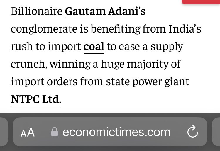 Why mandatory inclusion of imported coal ?