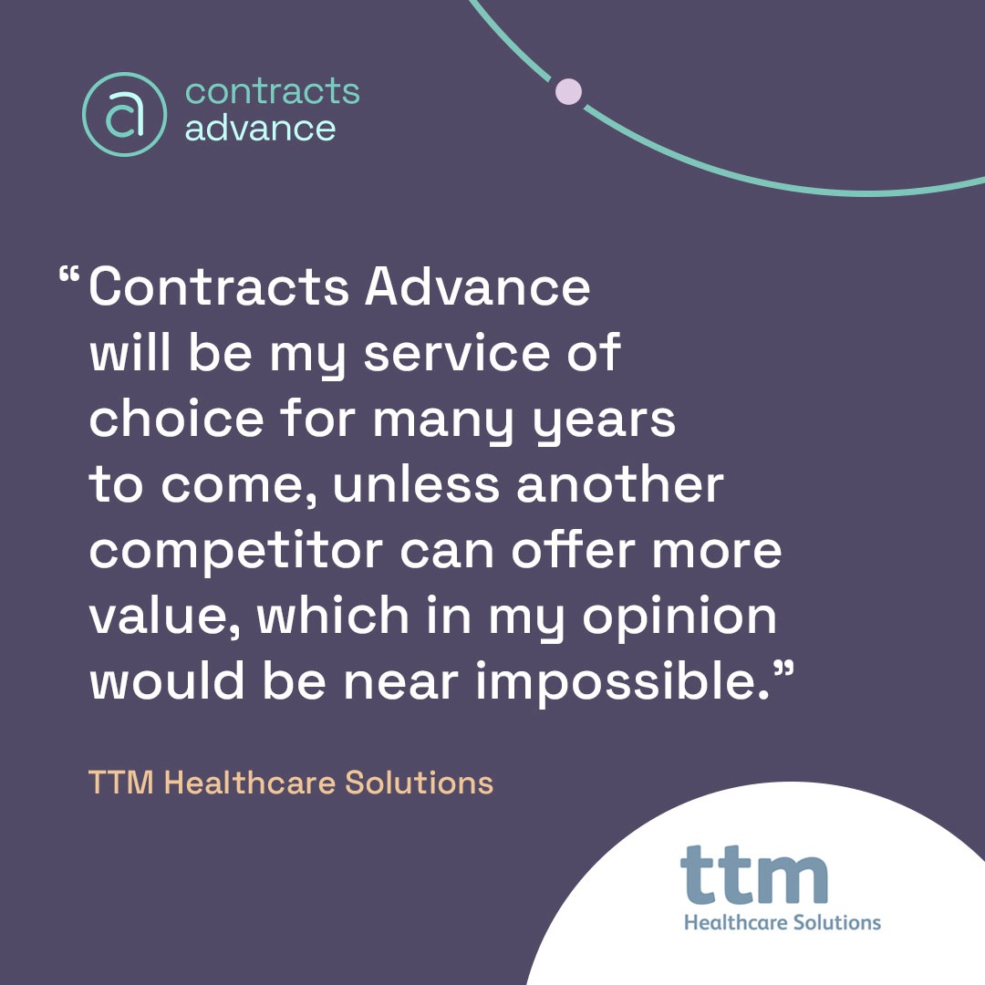What is it about CA that our customers love so much? 👀

For <a href="/TTMGroup/">TTM Healthcare Solutions</a>, it’s the ease-of-use and how efficiently it enables them to work by letting them focus on the right opportunities.

Discover how we're streamlining people’s businesses 
today! 👇
contractsadvance.co.uk/the-insight-hu…