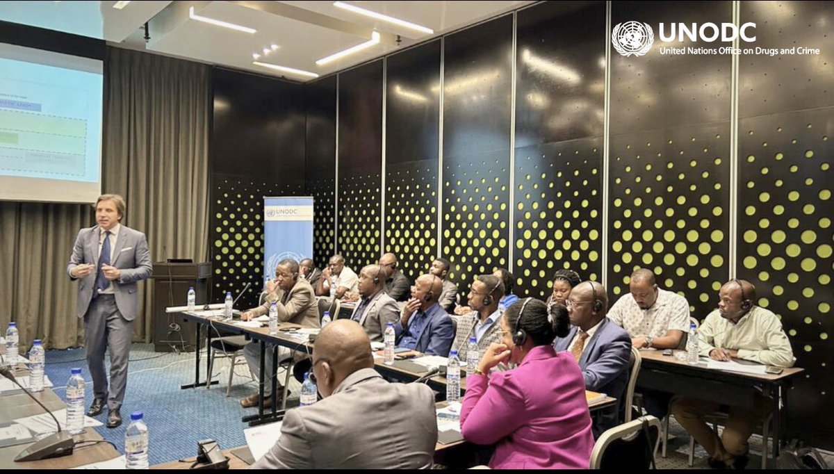 Last week in #Maputo I talked about the efficient and effective management and destination of seized and confiscated assets from organised crime to the relevant governmental bodies of #Mozambique in a productive #workshop organized by #UNODC and funded by the Swiss government