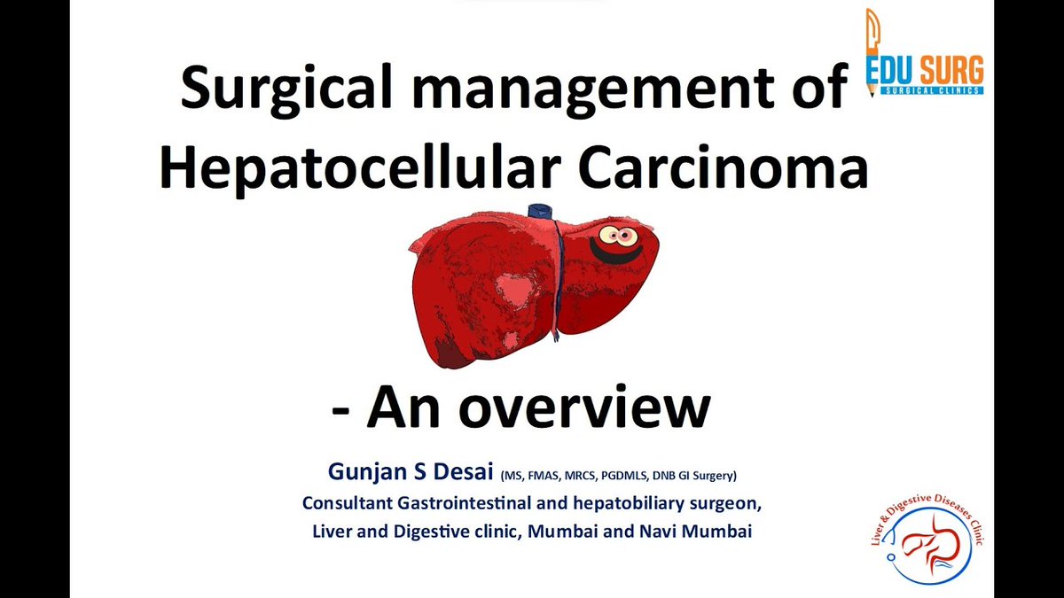 edusurg_clinics's tweet photo. Gain valuable insights into #HepatocellularCarcinoma treatment with #DrGunjanDesai in our latest video! 🎥🌟 Learn from an expert in the field and enhance your knowledge on #PrimaryLiverCancer.  Watch the video ➡️ https://t.co/2KjdqTVRr0 |  https://t.co/lMSsOsAop1 https://t.co/JZbeHyEJDi