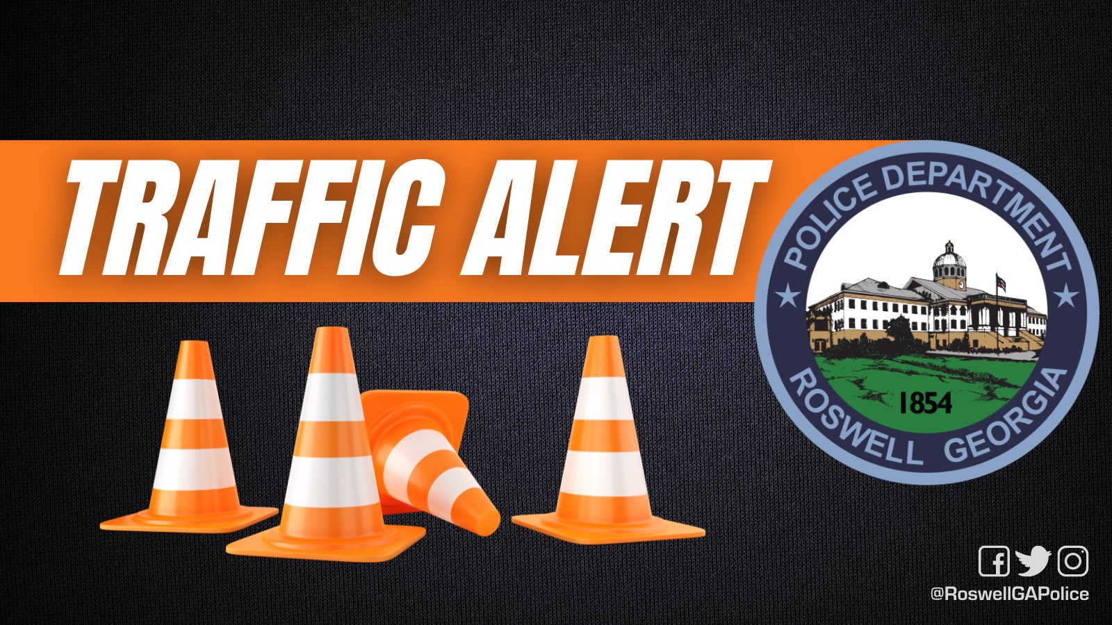Roswell Police on Twitter "Northbound GA 400 is shut down between Exit 6 (Northridge Rd.) and