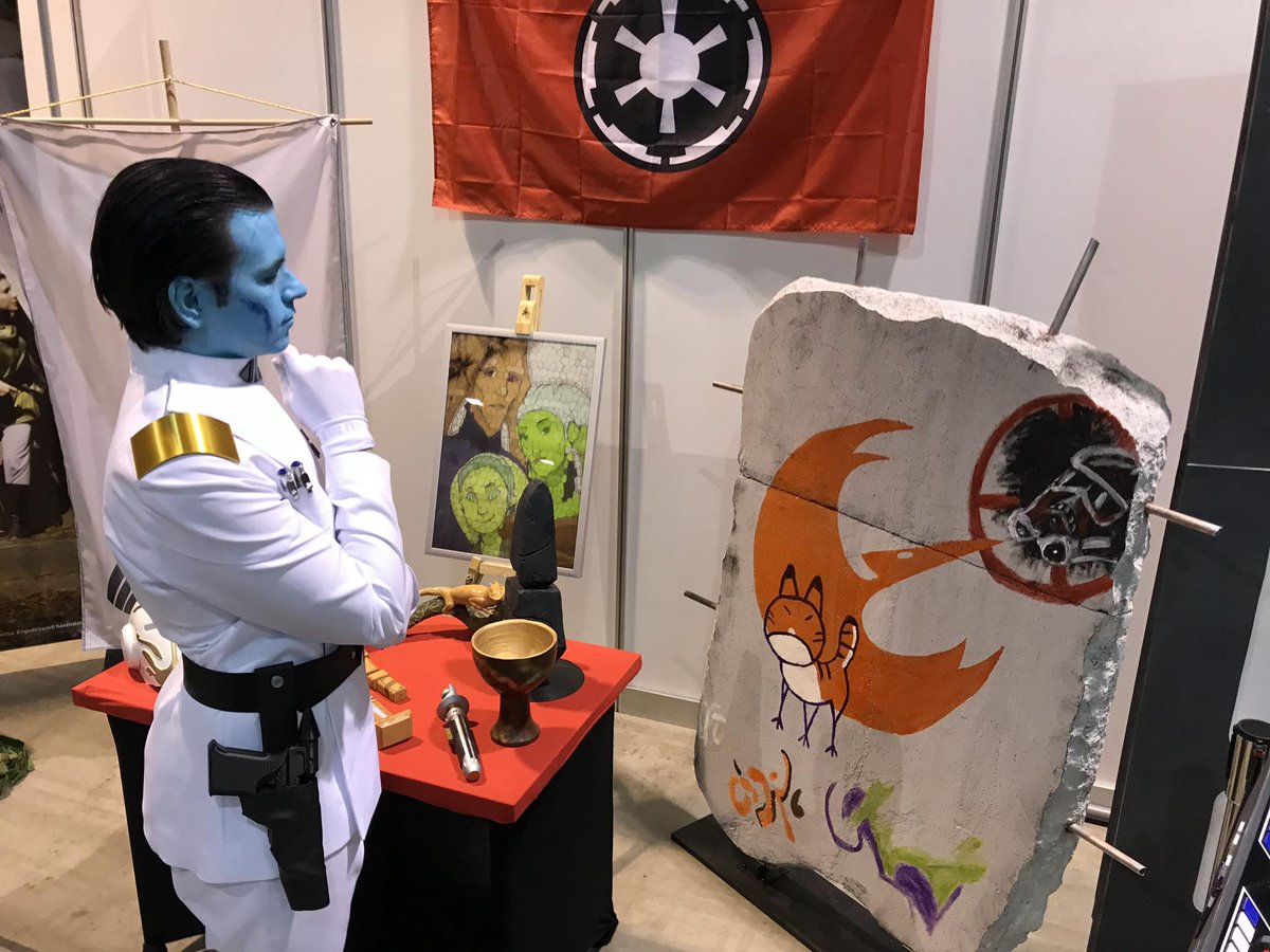 'Acting out of emotion will not serve us here. We must wait and watch.'

ID-70404 from the Hungarian Garrison

#501st #501stLegion #StarWars #ImperialOfficer #ImperialOfficerCorps #IOC #grandadmiral #thrawn #DutyHonorEmpire #BadGuysDoingGood