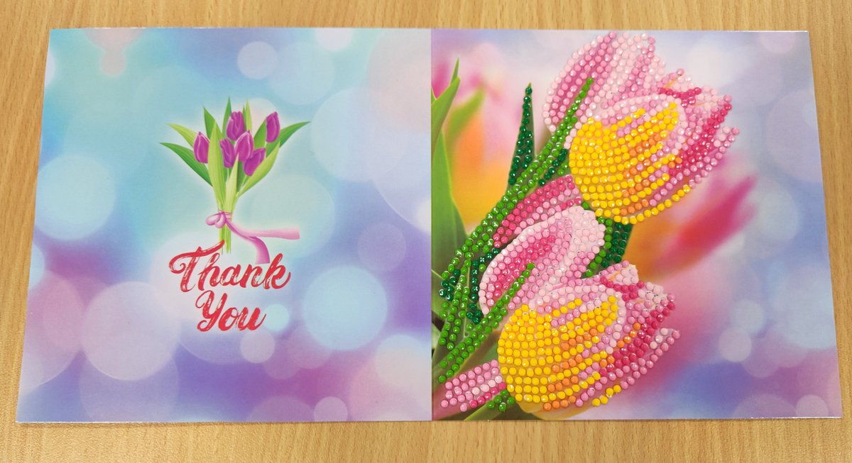 Our library groups are a great way to socialise and also to make some truly lovely creations, like these beautiful 'diamond art' cards that were made at Newton Aycliffe Library last week.

If you'd like to join your library's #GetCreative group, just ask a member of staff!