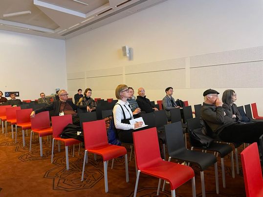 BorutRoncevic's tweet photo. Commemorative session chaired by ISA president
@hanafi1962 to honour the memory and legacy of Margaret Archer (1943-2023), a monumental figure of sociological theory and the first female president of
@isa_sociology. It was a beautiful and also a bit emotional event. #ISAWCS23 https://t.co/fdMv8WRUFB