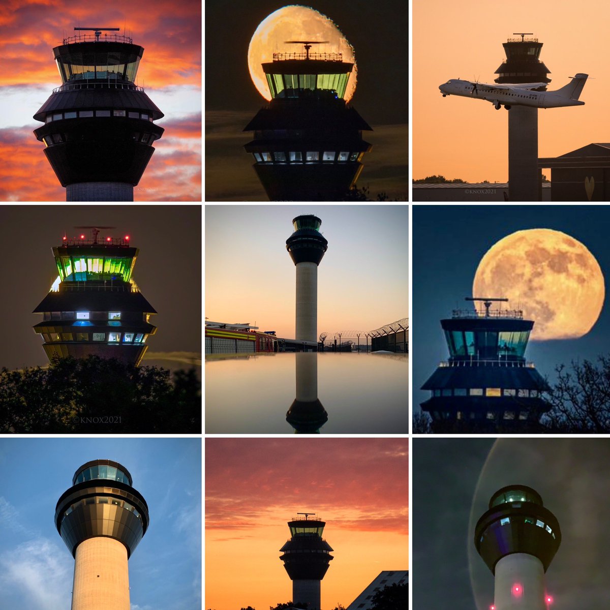 Wow, a decade old already. Operations transferred to the new <a href="/NATS/">NATS</a> tower on 27/06/2013. Ten years of the absolute best views, best skies, and (dare I say) the best team too #aviation #airtrafficcontrol #controltower #anniversary #manchester