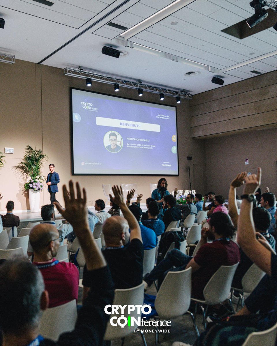 Ancora una volta #CryptoCoinference si è confermato essere il punto di unione tra persone appassionate e unite da uno stesso obiettivo!

Ed è proprio sull'onda di questo entusiasmo che abbiamo annunciato la realizzazione dell'edizione 2024. Scopri di più👉🏼moneywide.io/cryptocoinfere…