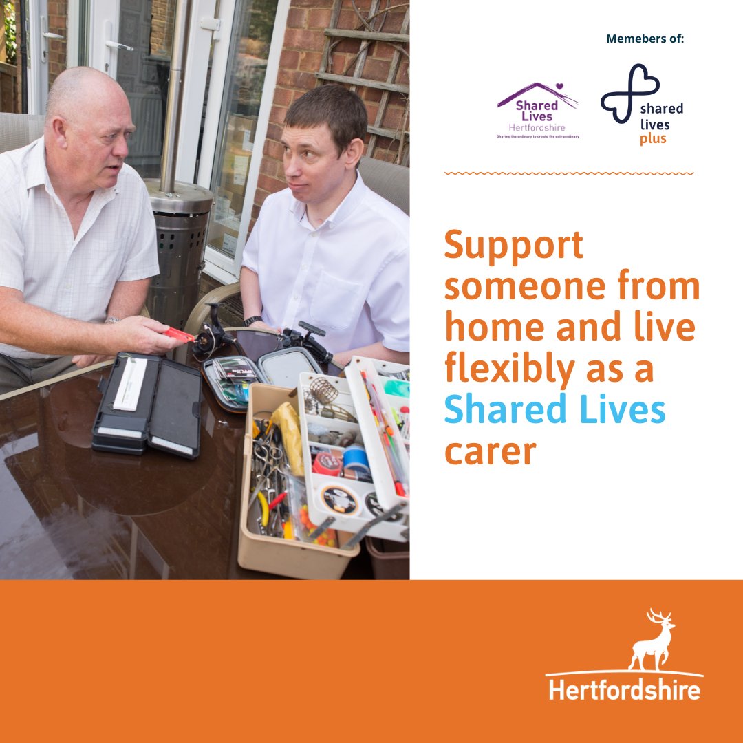 Shared Lives Hertfordshire tweet media