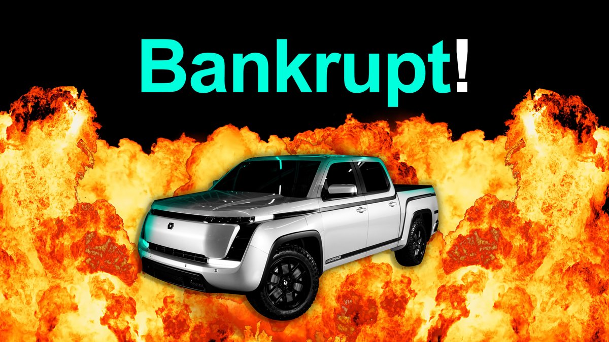 stevenmarkryan's tweet photo. https://t.co/3KZCEVhXPe - Fraudstown Motors Files For Bankruptcy (RIP Lordstown)
$TSLA #Lordstown #EVs #EVstartup #SPAC #SPACattack #Fraud #ProductionIsHard
p.s I’m posting early access to my daily videos to my twitter subscribers. Watch it first on twitter! https://t.co/s2YGacf9QP