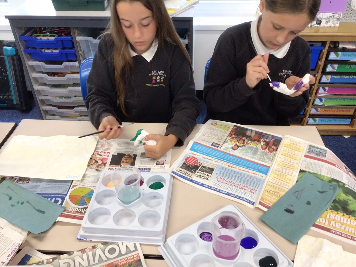 RedLaneSch's tweet photo. 6H putting the finishing touches to their Mod Roc sculptures created last week. Looking forward to our Art Showcase tomorrow. #year6 #ModRoc #sculpture #creative #art https://t.co/DMAqhCkMYP
