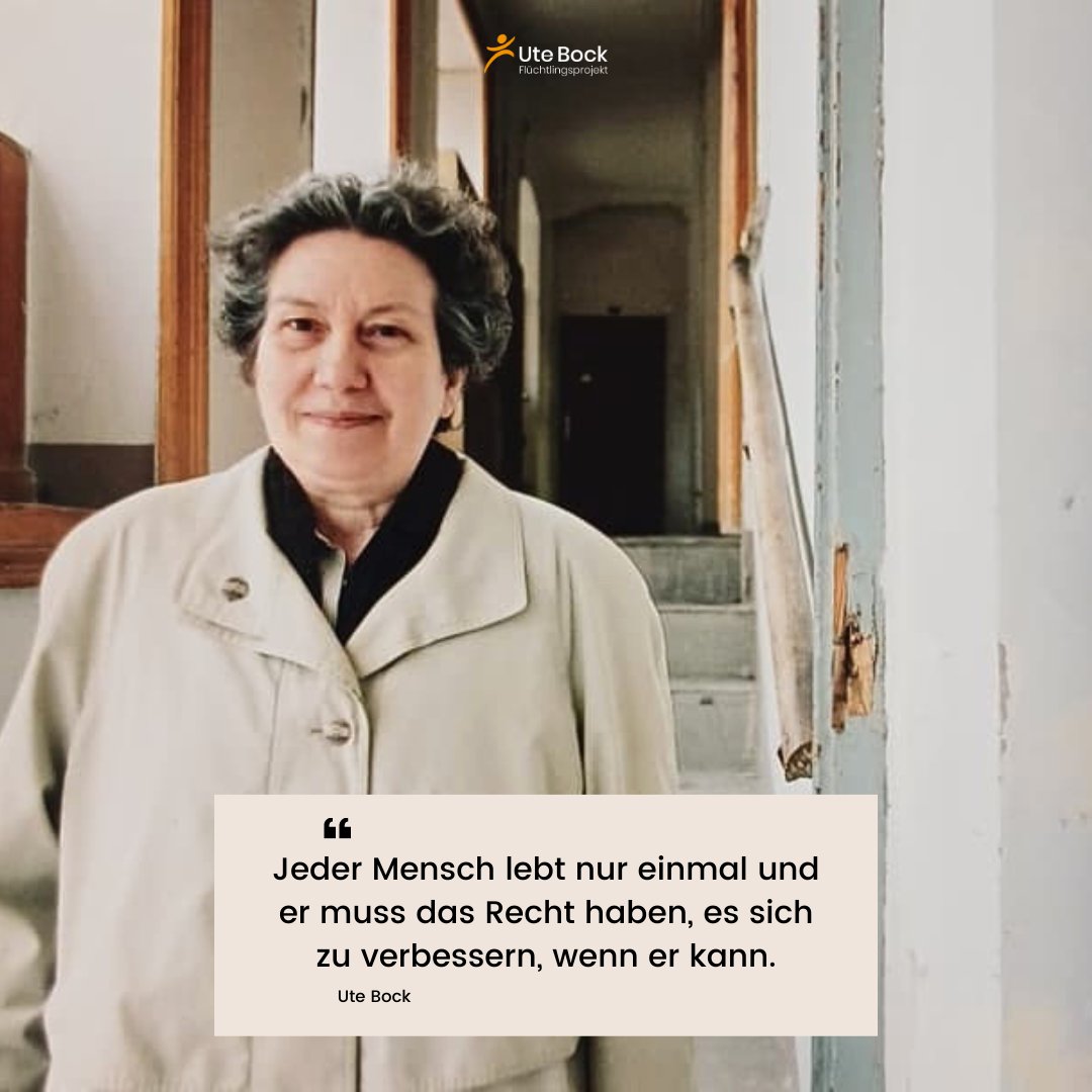 vereinutebock's tweet photo. Happy Birthday, #UteBock 🎉 Unsere Gründerin wäre heute 81 Jahre alt geworden.
Im Ute Bock Haus ist sie überall präsent: An den Wänden hängen Fotos mit Frau Bock und Urkunden von vielen Preisen, wie das Goldene Verdienstzeichens der Republik Österreich. 1/4 #Thread https://t.co/aH7PQ0OG0W