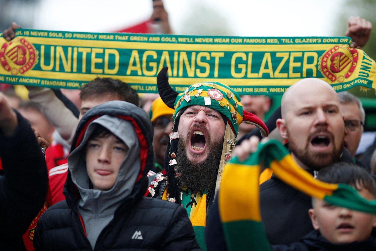 Huge respect to all my fellow Manchester United supporters for the peaceful protest. If I lived in UK I would have joined but my best wishes to you all. Stay Safe and Take Care of yourself. 

#GLAZERSOUT
#QATARIN
