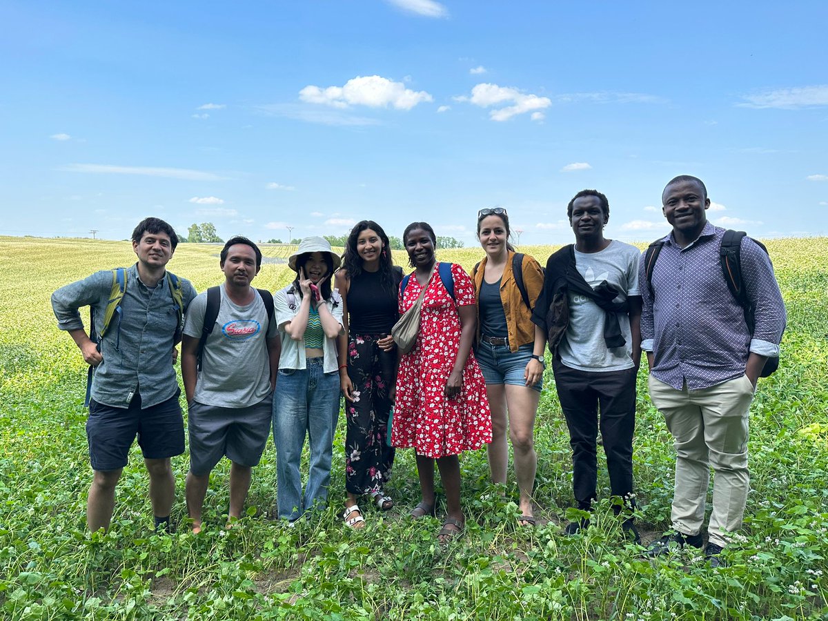 GremaryA's tweet photo. Attended the PhD course on integrated analysis of ecosystem services governance at @zalf_leibniz  last week! Explored quali and quanti methods. Grateful to the organizers @ESGovernance @baschroeter @chengchen4real @crokochris #JohannesSchuler #ClaudiaSattler and my course fellows https://t.co/Oae9MTPli3