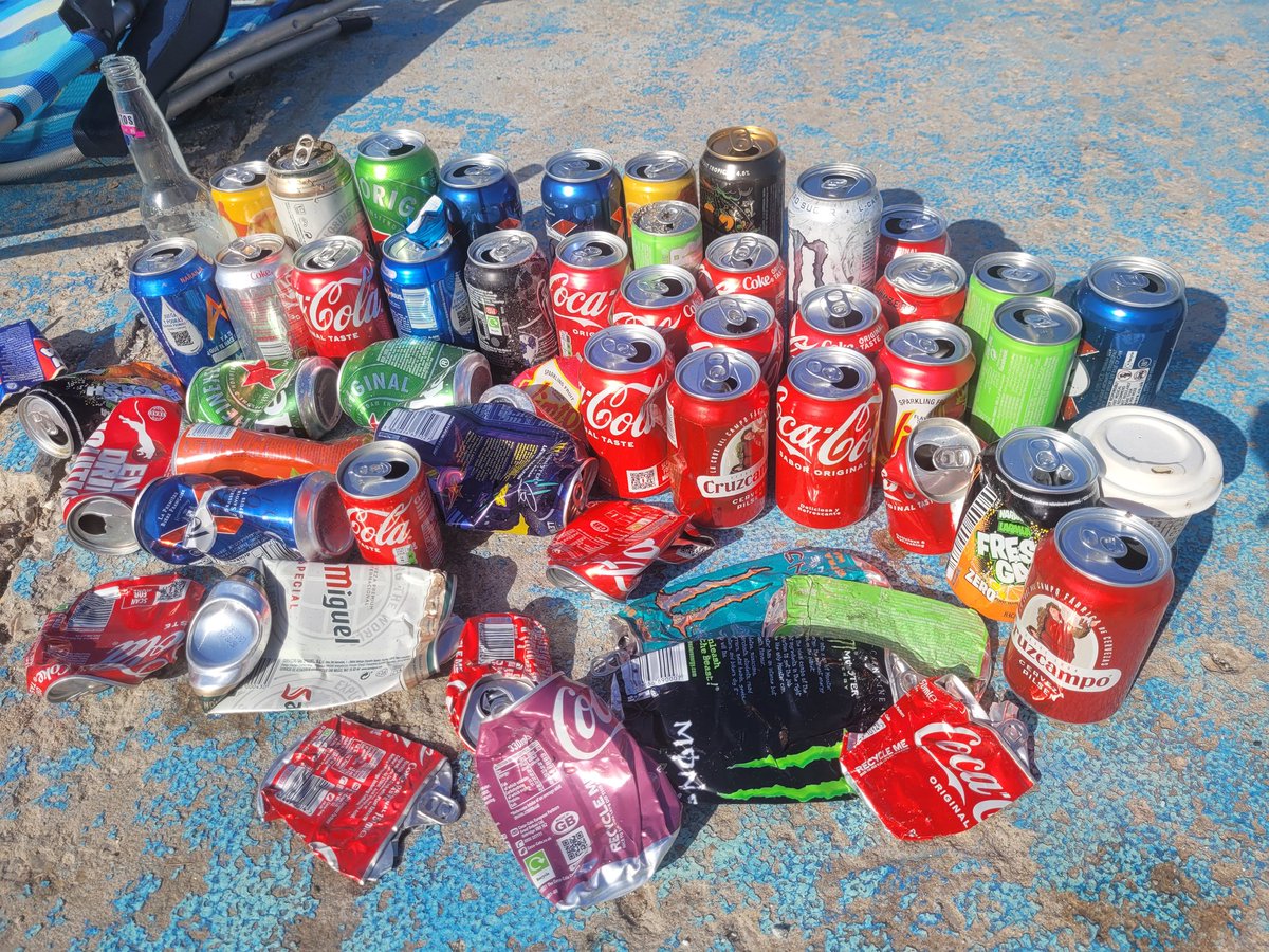 NautilusGib's tweet photo. Gibraltar with the summer season upon us, we urge you to please take your rubbish with you and dispose of it accordingly🙏
The state of Historic Rosia Bay this morning 😔
#Recycle #OurSeaLifeMatters #CivicPride #UseTheBin #LivingGreen #CleanUpYourAct #HistoricRosiaBay https://t.co/dto63s6di7
