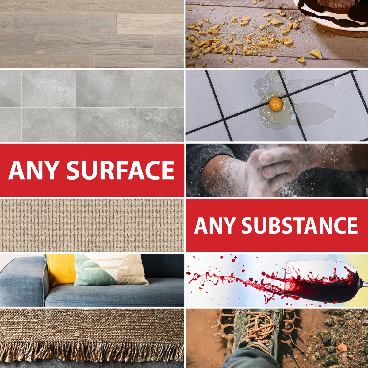 Suuuck any substance from any surface! #DrainVac #Kudos #tiles #hardfloors #carpet #upholstery #rugs #concrete #wine #liquids #mud #flour #egg #spill #cleaning #clean #dryandwet #crumbs #woodfloors #floorboards #centralvacuum #ductedvacuum #vacuum #mess