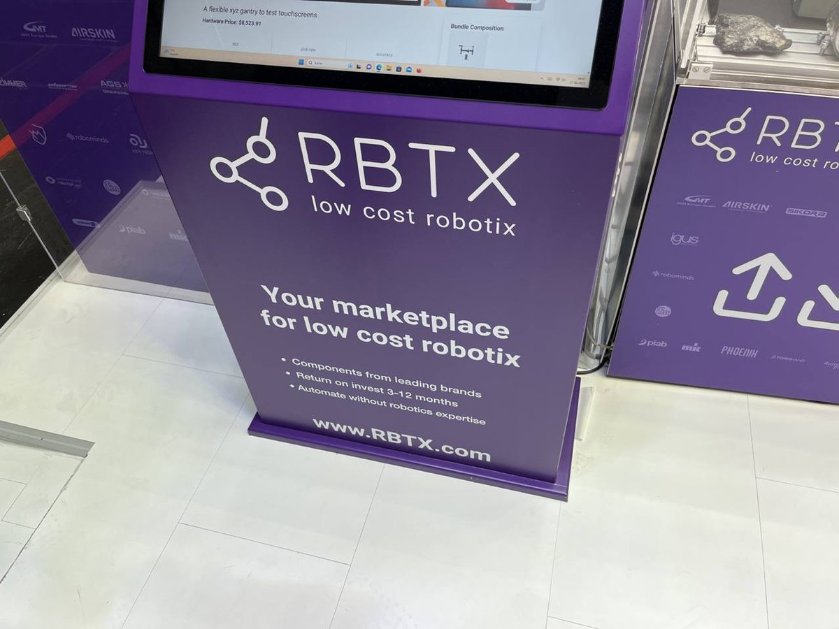 hwacceleration's tweet image. #Robot marketplace. #ROS-integration. Looking good.
@automaticafair  #automatica #automatica23 #Munich #robotics
