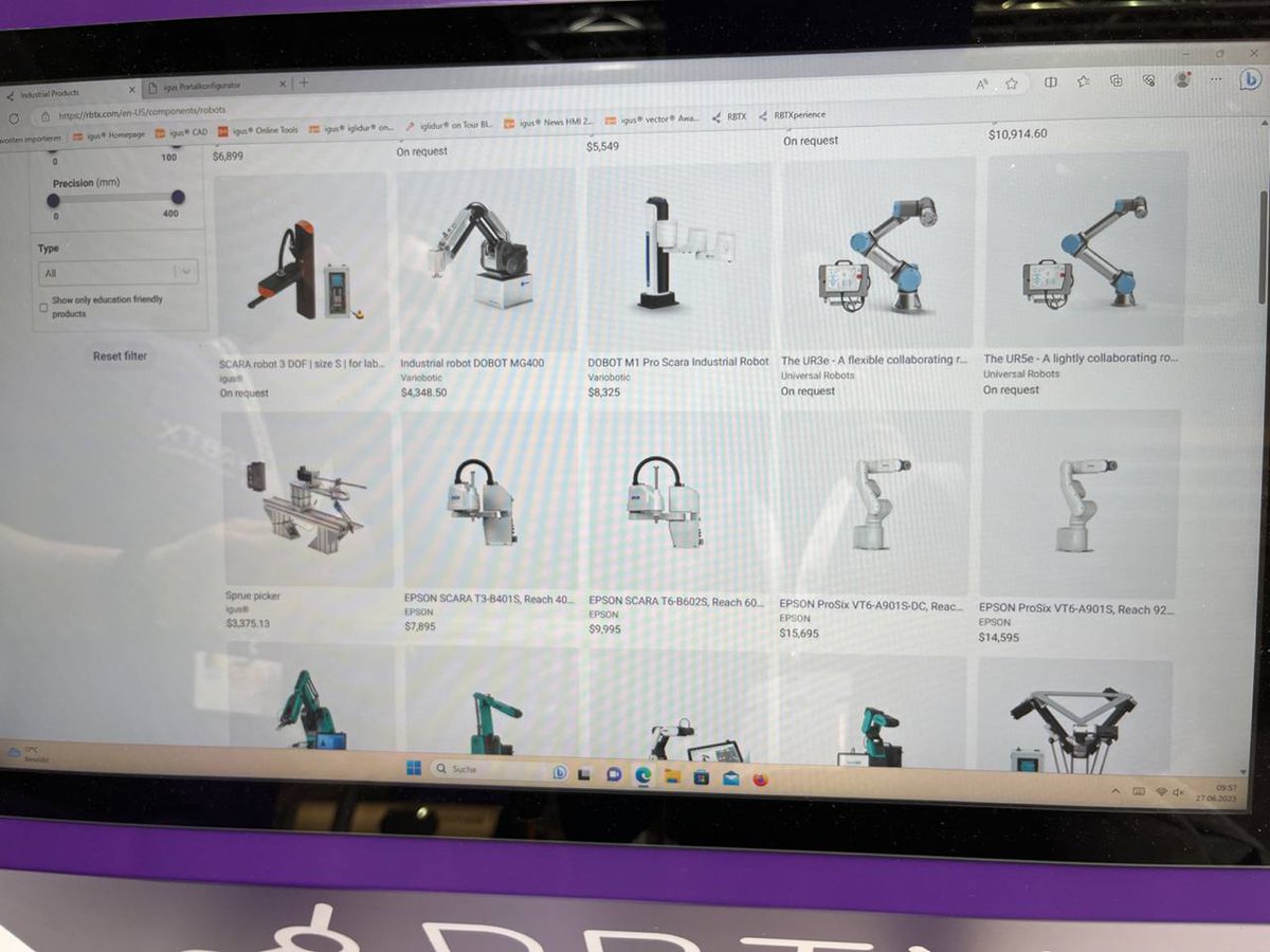 hwacceleration's tweet image. #Robot marketplace. #ROS-integration. Looking good.
@automaticafair  #automatica #automatica23 #Munich #robotics