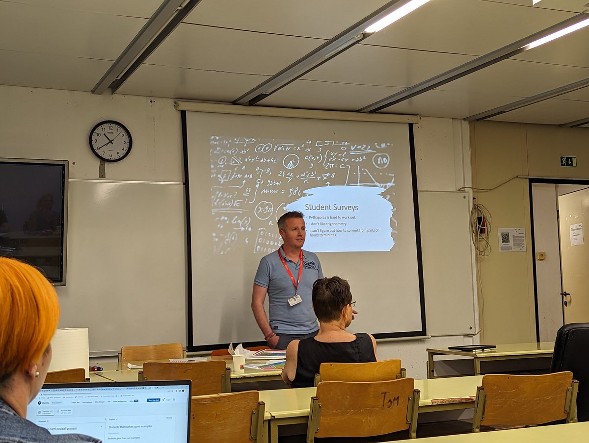 STAMPEd Project (@stampedproject) on Twitter photo Day 2 of the STAMPEd final conference. <a href="/peterjcummins/">Peter Cummins</a> from <a href="/edmundrice2017/">Edmund Rice College</a> is presenting his work on using visual strategies and student-generated questions to support learning in trigonometry. <a href="/EUErasmusPlus/">Erasmus+</a> <a href="/Leargas/">Léargas</a> <a href="/CASTeL_DCU/">CASTeL</a> Day 2 of the STAMPEd final conference. <a href="/peterjcummins/">Peter Cummins</a> from <a href="/edmundrice2017/">Edmund Rice College</a> is presenting his work on using visual strategies and student-generated questions to support learning in trigonometry. <a href="/EUErasmusPlus/">Erasmus+</a> <a href="/Leargas/">Léargas</a> <a href="/CASTeL_DCU/">CASTeL</a>