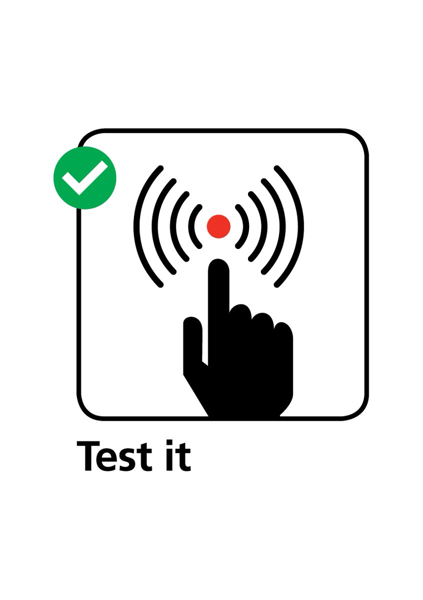 Push the button test your smoke alarm 

shropshirefire.gov.uk