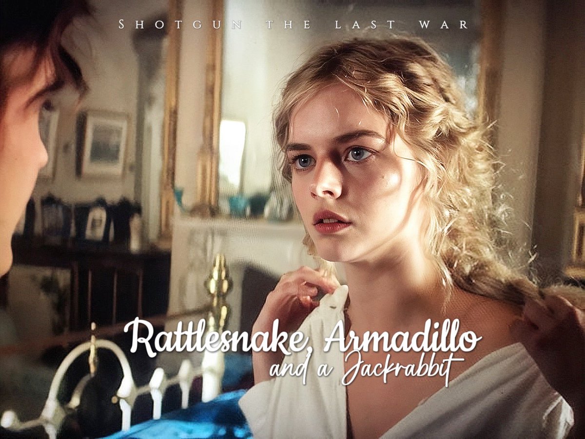 ⠀

                   𝚛𝚊𝚝𝚝𝚕𝚎𝚜𝚗𝚊𝚔𝚎,
                   𝚊𝚛𝚖𝚊𝚍𝚒𝚕𝚕𝚘 
                   𝐀𝐧𝐝 𝐚 𝐉𝐚𝐜𝐤𝐫𝐚𝐛𝐛𝐢𝐭

                   #𝐒𝐡𝐨𝐭𝐠𝐮𝐧𝐓𝐡𝐞𝐋𝐚𝐬𝐭𝐖𝐚𝐫

⠀