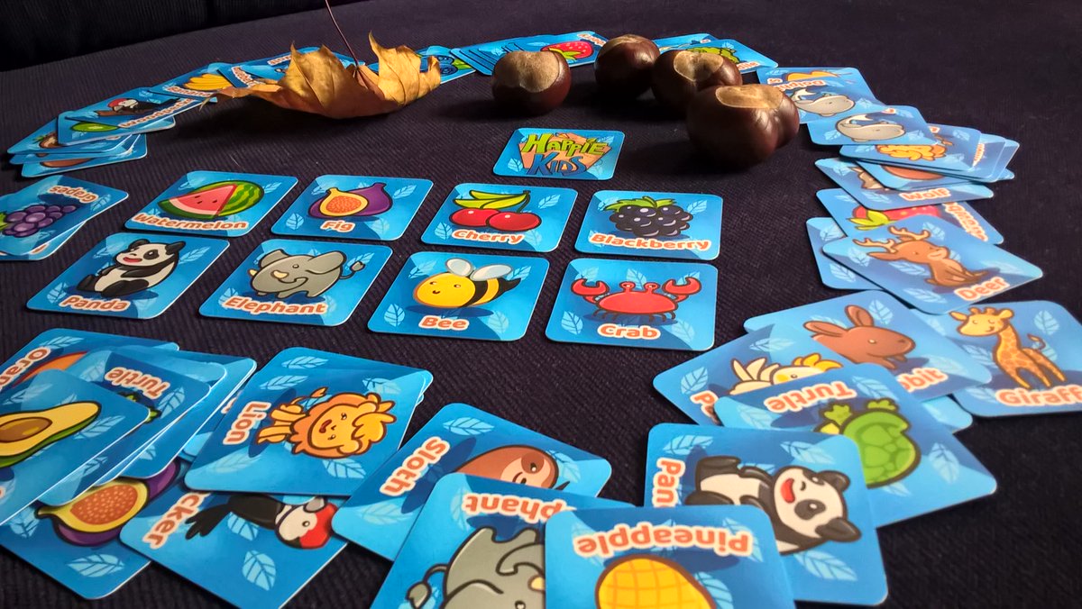 A Memory game to learn english vocabulary
happiekids.pl/produkt/wild-m…

#boardgames #brettspiel #brettspiele #gryplanszowe #planszowki #grybezpradu #boardgamer #boardgaming #tabletop #tabletopgame #tabletopgames #boardgamegeek #bgg #planszowka