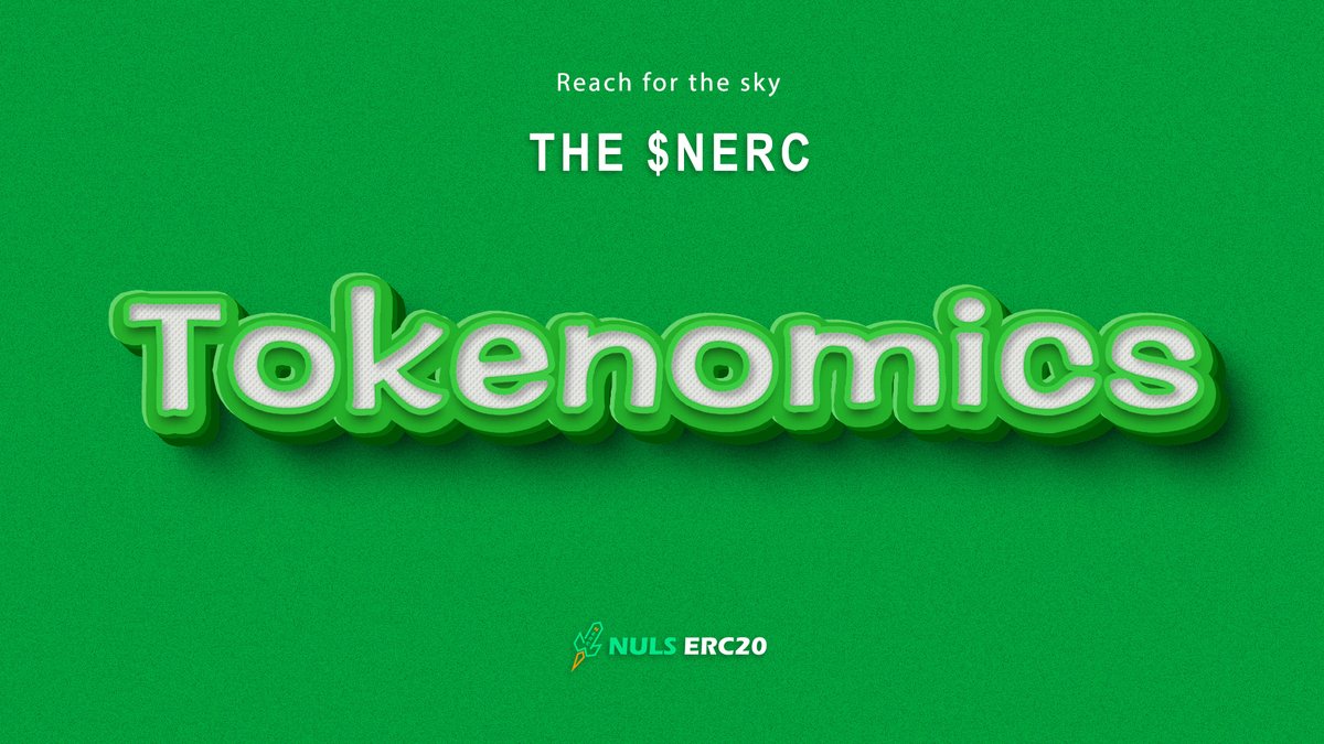 nerc20cash's tweet photo. The #Tokenomics of $NERC will be determined through community consensus. @nerc20cash is committed to supporting the community, and the NERC DAO serves as the guiding force and provide direction for the project 🧭

A glance at the NERC #Tokenomics ⤵️ https://t.co/QYeQ1JMhDr