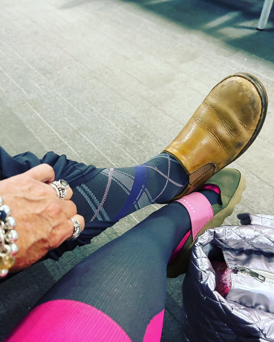 Safety first, mask and compress