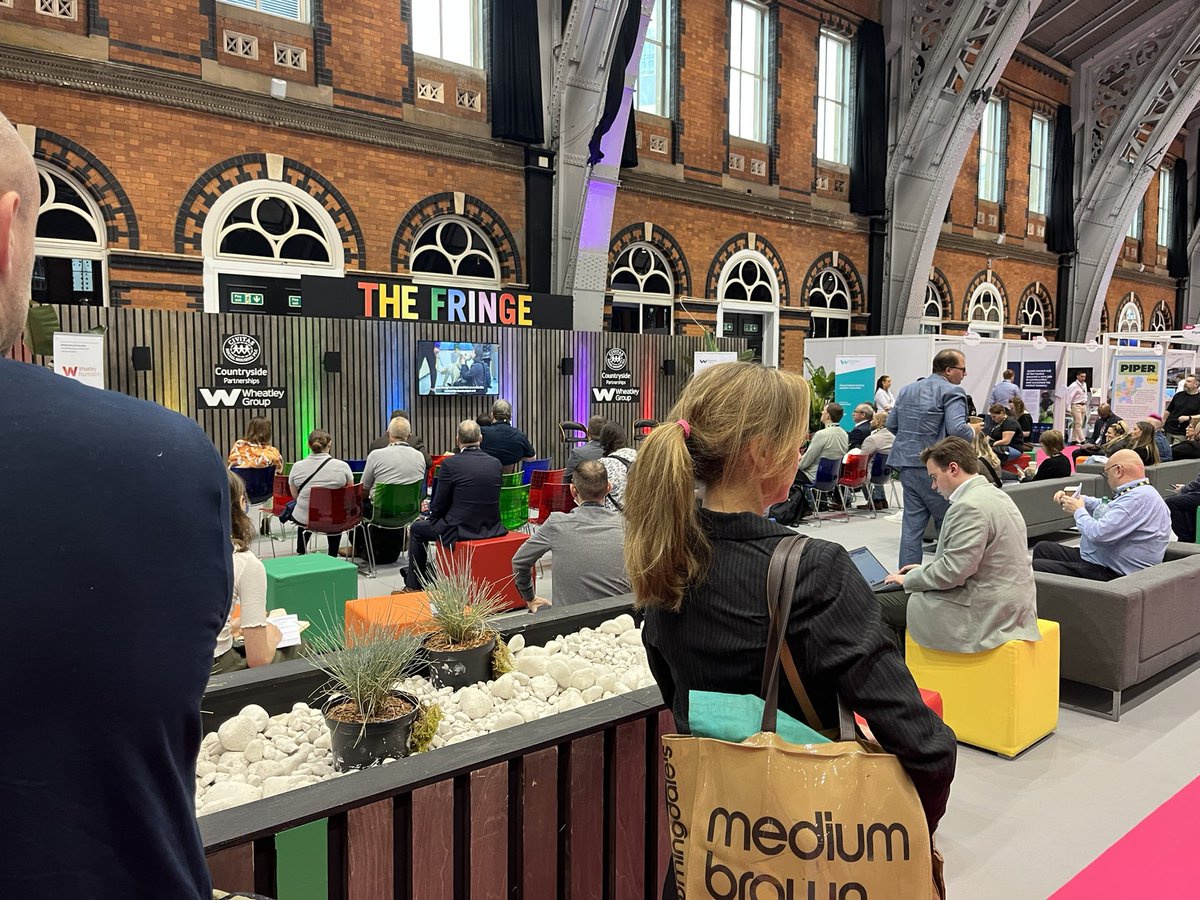 We are at the Fringe Festival with @OwenJones84 at #housing2023 to introduce our <a href="/WeAreAllInUK/">All In</a> community teams to #ukhousing