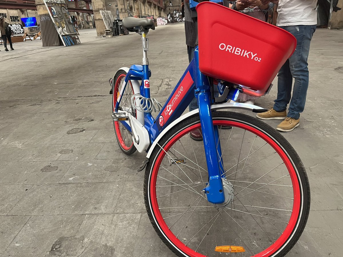 Nous sommes ce matin à <a href="/La_Courneuve/">🏛 La Courneuve</a> pour la Journée du personnel. L’occasion pour les collaborateurs de la ville de télécharger l’application #oribiky et tester les vélos 🚲🚲

#mobilitédouce #zéroemission
