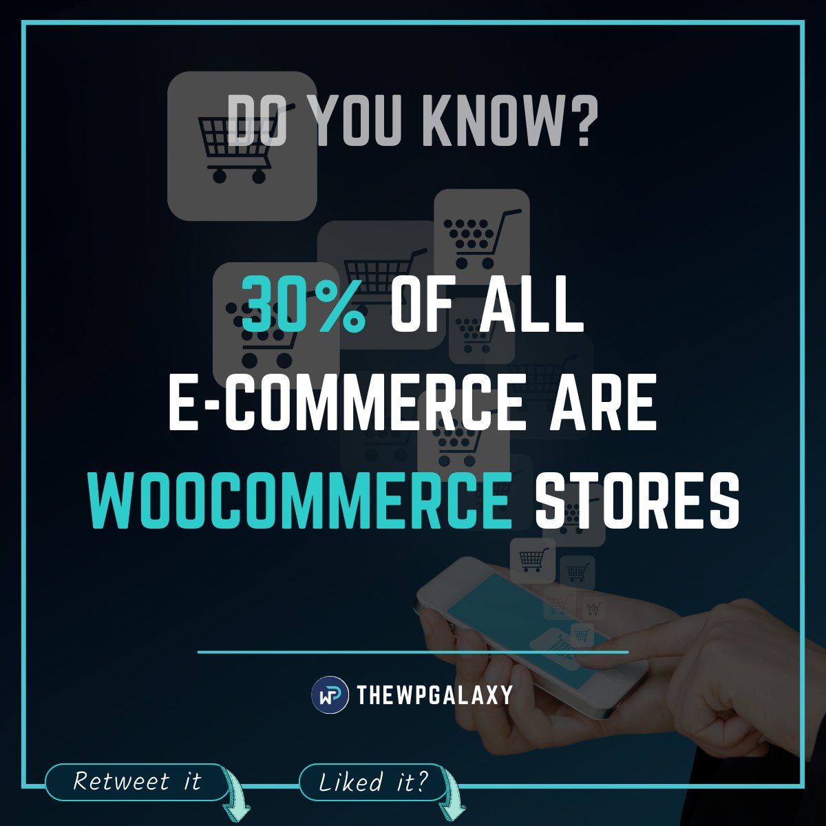 thewpgalaxy's tweet image. "Powering the Digital Marketplace: WooCommerce Empowers 30% of E-commerce Stores!"
#wordpressblog #woocommerce #WordPress #WordPresswebsite