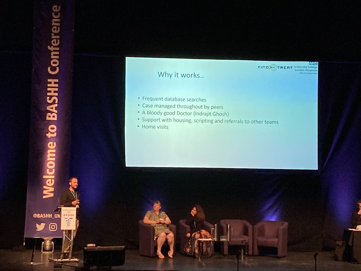 Dr Stuart Flanagan (@dr_stuart) on Twitter photo Fantastic presentation at #BASHH2023 by <a href="/BintyRock/">Binta Sultan</a> @JabCrossH00k from <a href="/FindandTreat/">Find&Tweet</a> <a href="/uclh/">UCLH</a> on how and why Inclusion Health works for marginalised people living with #HIV #HCV #HBV & much else. Shout out to much valued colleague <a href="/MMC_cnwl/">Mortimer Market Centre, Tottenham Court Road</a> Dr Indrajit Ghosh 😎 Fantastic presentation at #BASHH2023 by <a href="/BintyRock/">Binta Sultan</a> @JabCrossH00k from <a href="/FindandTreat/">Find&Tweet</a> <a href="/uclh/">UCLH</a> on how and why Inclusion Health works for marginalised people living with #HIV #HCV #HBV & much else. Shout out to much valued colleague <a href="/MMC_cnwl/">Mortimer Market Centre, Tottenham Court Road</a> Dr Indrajit Ghosh 😎