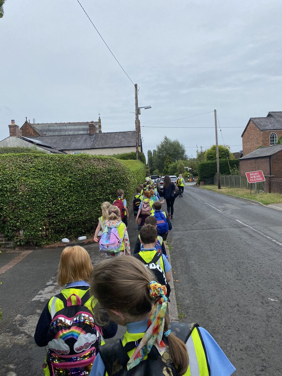 And Year 2 are off! We are very excited! <a href="/ComberbachMissB/">Miss Brown</a> <a href="/ComberbachMissO/">Miss Ollier</a> <a href="/ComberbachLC/">Miss Cooke</a>