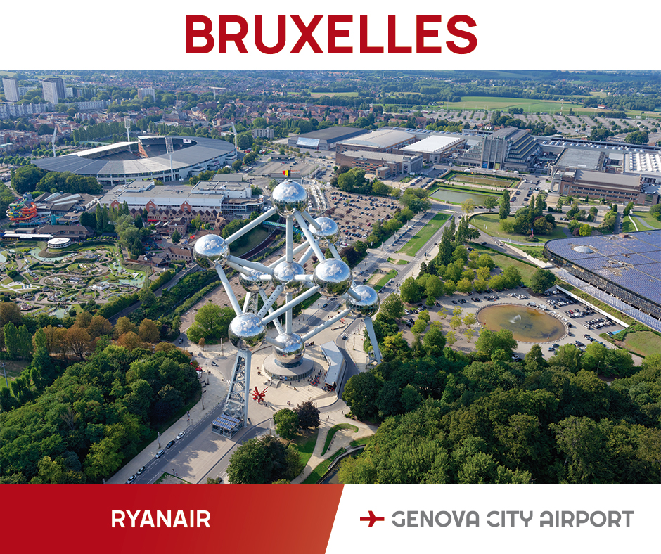 Da Genova al cuore dell'Europa: Ryanair ti porta a Bruxelles ➡️ ryanair.com/flights/it/it/… ✈️ #voladaGenova