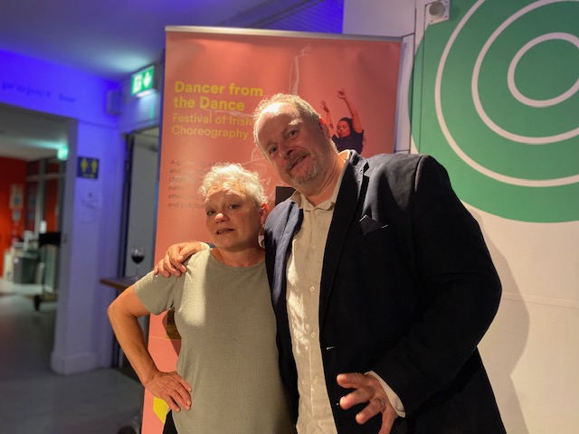 IMDTJohnScott's tweet photo. Fab images in from last night's GATHERING 1 @projectarts 

First image - Paddy Makin, Scottish Government, @IAMJACKWEBB, Choreographer and John Scott
Second image - Cindy Cummings and John Scott

#DFTD23 continues today at Project
https://t.co/ouTUhrxYuA

@feral_arts https://t.co/HjVjgkqW0o