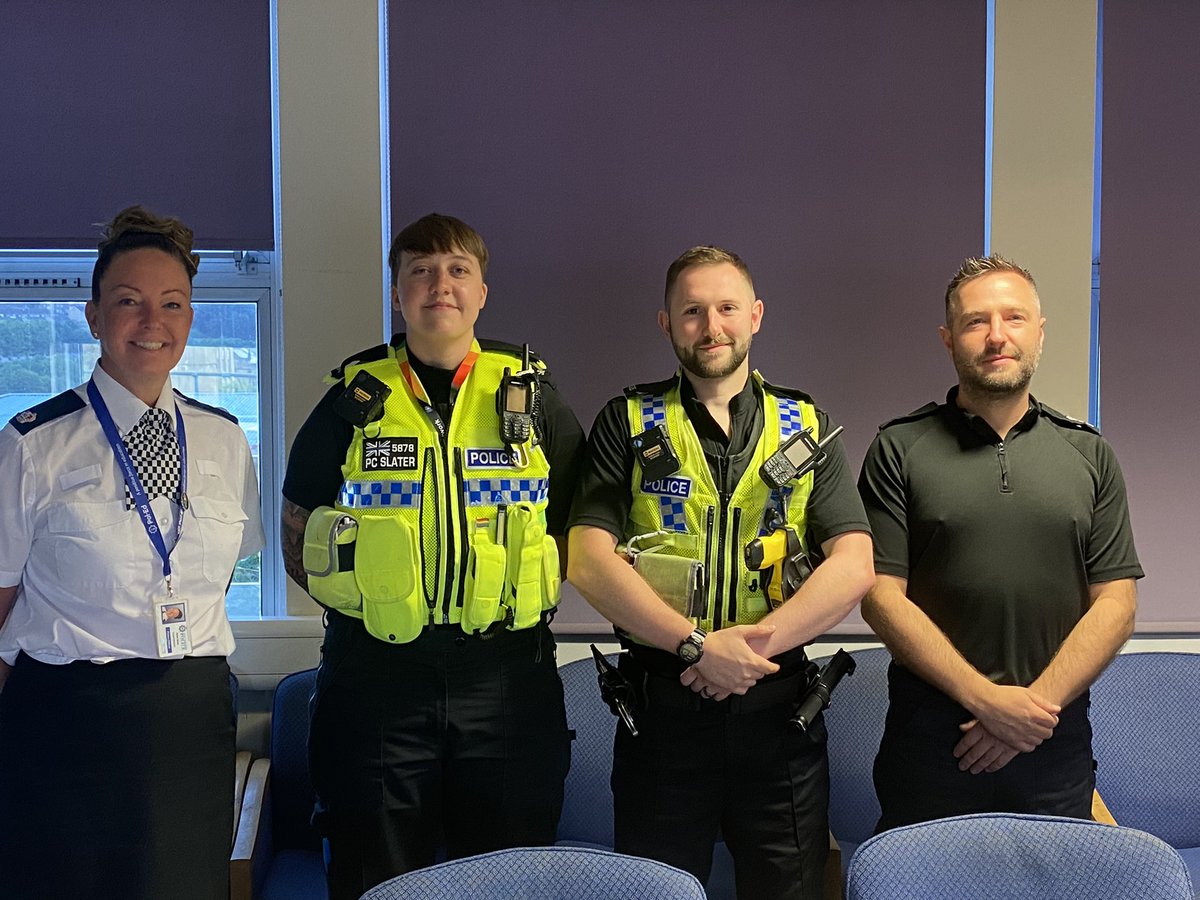 WYP_HBrear's tweet photo. National Response Policing Week – a week which celebrates Response Officers UK. Meet Jess -student officer.This morning I popped into a debrief with her tutor, assessor and SGT this was following a traumatic incident that she had dealt with. #protectthe protectors. #Support https://t.co/LmMe3pdVAq