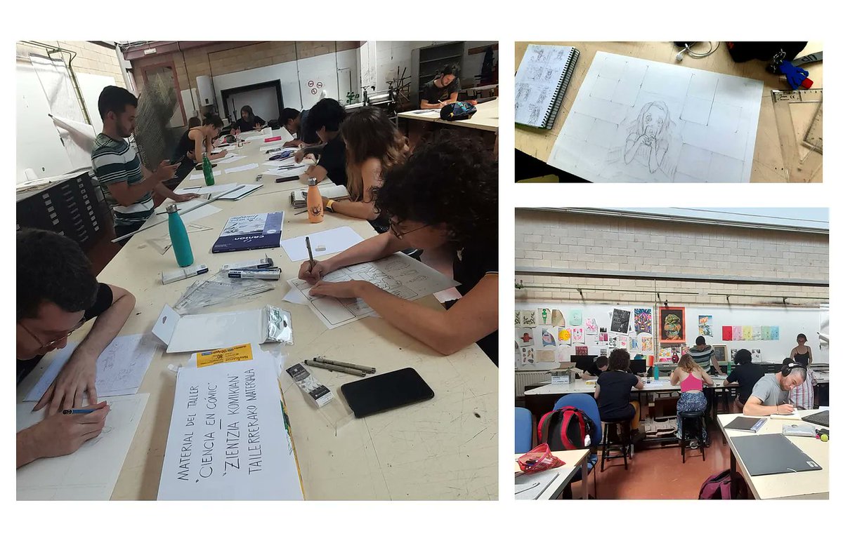 #CIENCIA en #COMIC

Recientemente @olga_CPeral nos ha impartido un #taller de #comic junto con <a href="/JoseanMorlesin/">Josean Morlesín</a> y <a href="/mirardibujando/">Josune Urrutia Asua</a> y aquí nos cuenta su experiencia.

Repetiremos! Nos vemos el año que viene! 😄

open.substack.com/pub/olgacarmon…