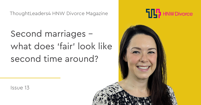 💕 Second marriages – what does ‘fair’ look like second time around?

Cady Pearce writes for the latest edition of ThoughtLeaders4 HNW Divorce Magazine.

🔗 thoughtleaders4.com/images/uploads…