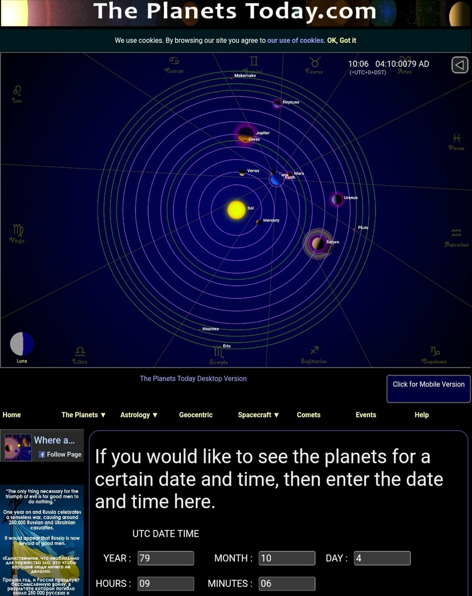 AerosolizeX's tweet photo. https://t.co/YFga5zPUJ7 start evacuating now #Naples. Mount Vesuvius blew up in October of 0079AD to what we suspect was caused by all 4 gas giants aligning around Earth in a box. The same thing is going to happen next year.

79AD vs today and 2024AD. #CampiFlegrei #SolarDynamo https://t.co/ScU0HbM6KR