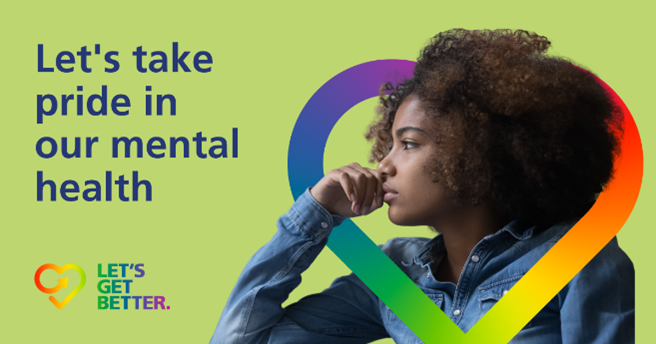 If you’re struggling, talking with a   therapist may help
They could help with:
exploring your sexual orientation
coping with other people’s reactions to your sexuality
feeling your body does not reflect your true gender (gender dysphoria)
fear of violence
prideinourhealth.co.uk/mental-
