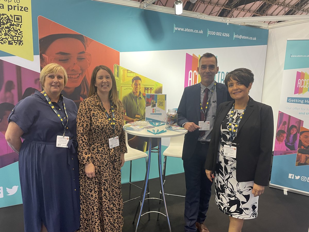 accesstraining's tweet photo. The team are ready for three days of all things #housing23!

All visitors will be able to scan a QR code to enter into a prize draw to win a £50 One4all gift voucher.

Come and see us at stand TE6 to find out about courses for housing professionals.

@Housing_event @mcr_central https://t.co/SFIMNcYZt5