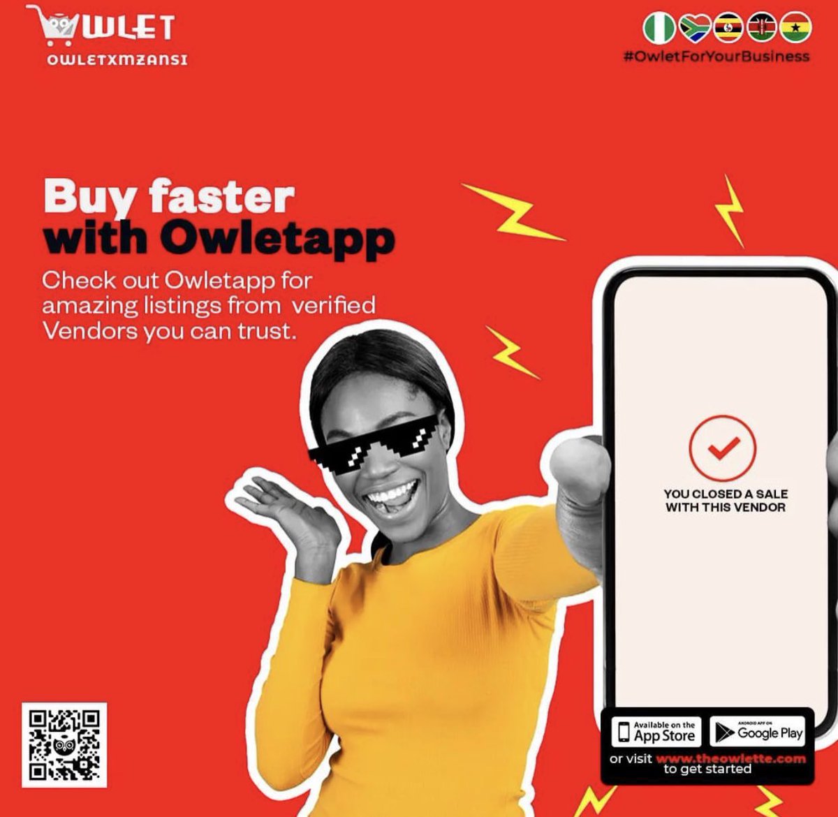 Owlet vendors are verified so you get exactly what you order #OwletForBusiness