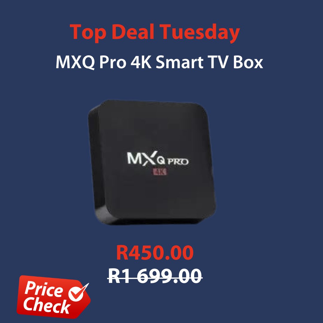 Covert your old TV to smart TV with this MXQ Pro 4K Smart TV Box from Lani Enterprise and save. 🛒 bit.ly/46iApZD

 #PriceCheck #ComparePrices #OnlineShopping #TopDealTuesday #LaniEnterprise