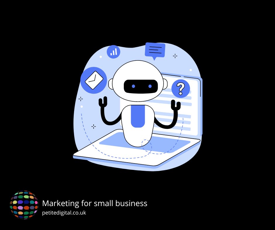 Petite_Digital's tweet photo. Let's talk AI 🤖
Do you use AI for any aspect of running your small business?

#AI #SmallBusiness https://t.co/mG4vXrpZp9