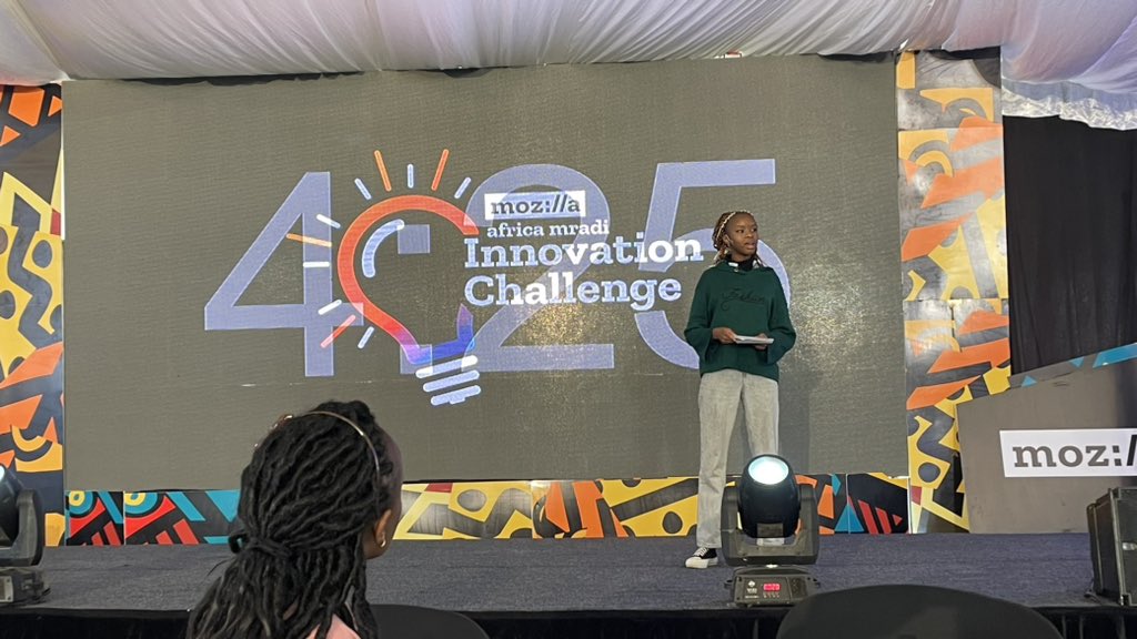 Inspired! Tamila Karanja is a 15-year-old founder of Cakiddos, a startup that supports kids with cancer. <a href="/mozilla/">Mozilla</a> #africamradi Innovation Challenge.