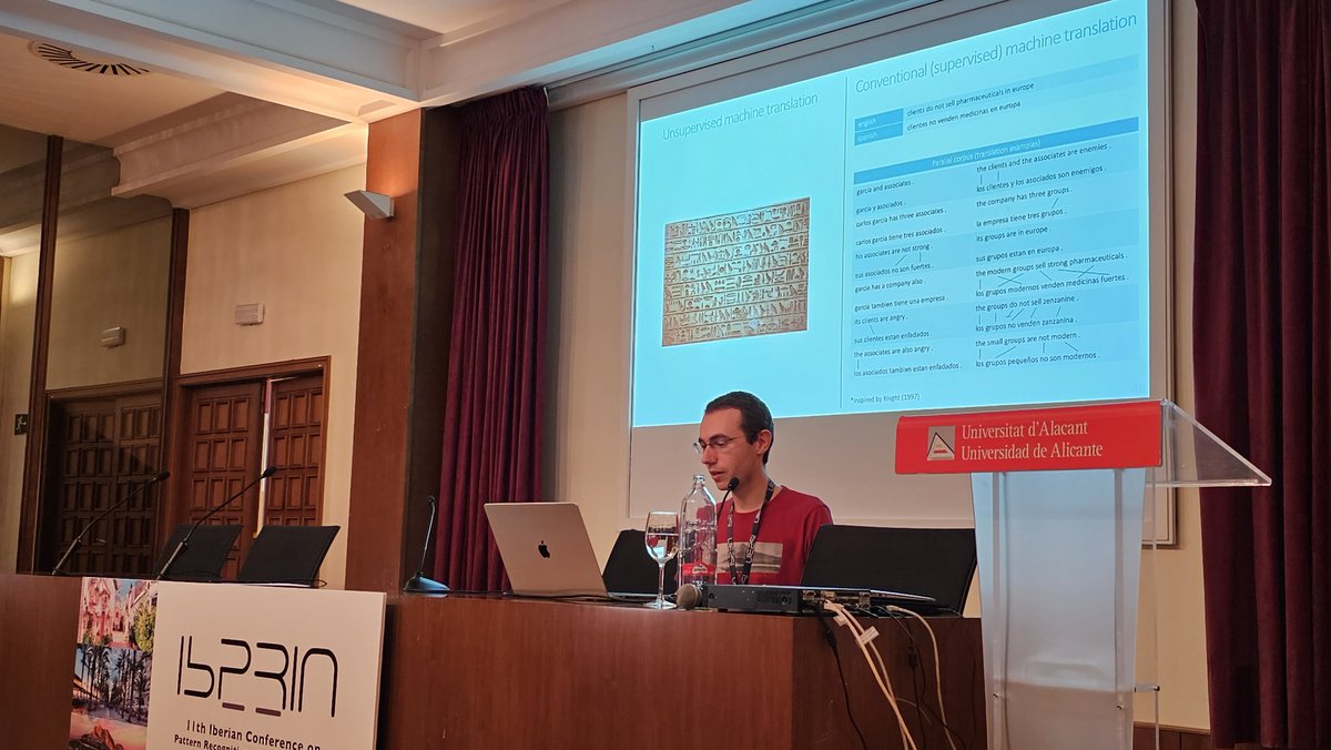 Great Mikel Artetxe's tutorial on Machine Translation at #IbPRIA2023