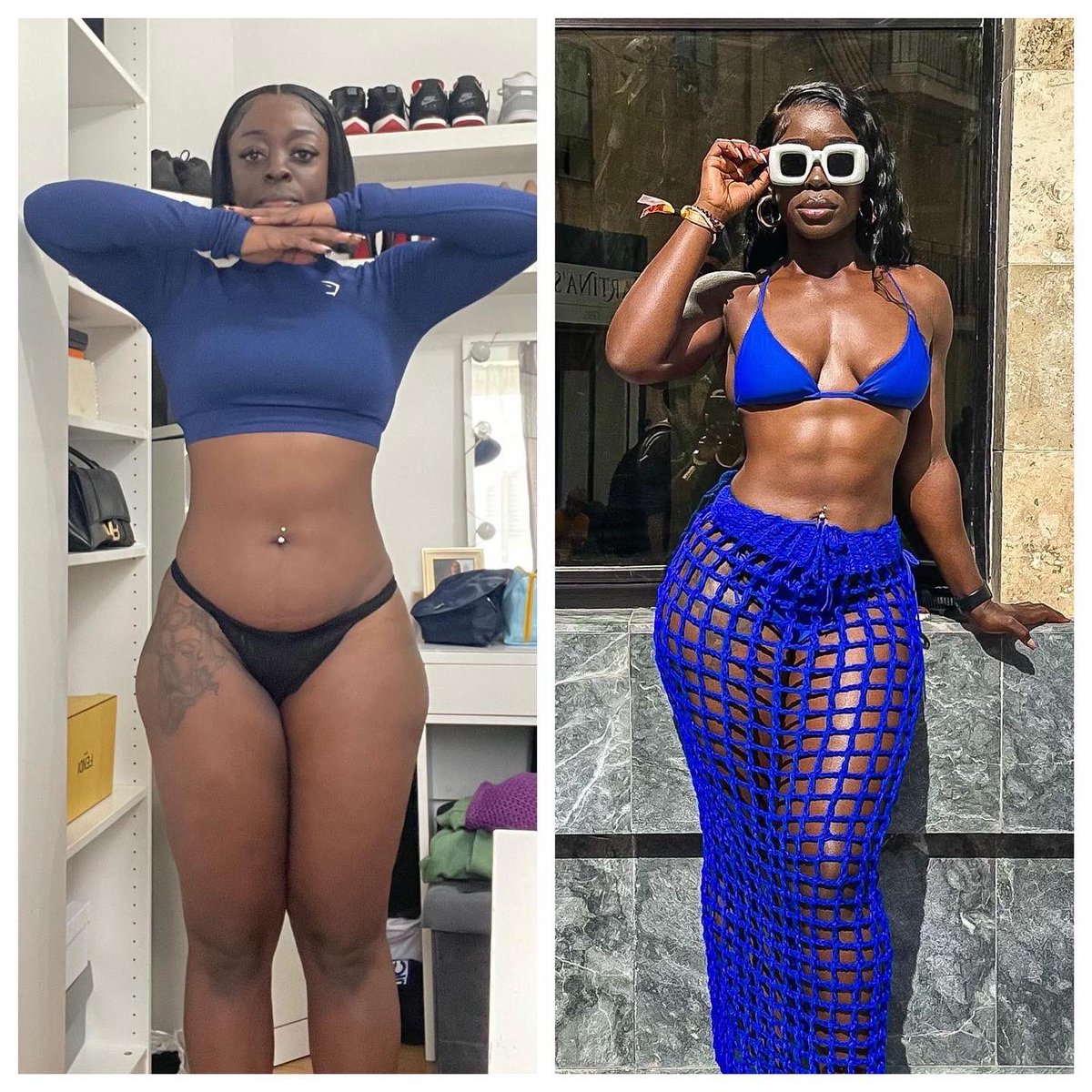 Gave myself  5 weeks to get in shape for @DLTBrunch Malta. This is my before and after 🙂.

What was the game changer? Completing 18K steps a day.