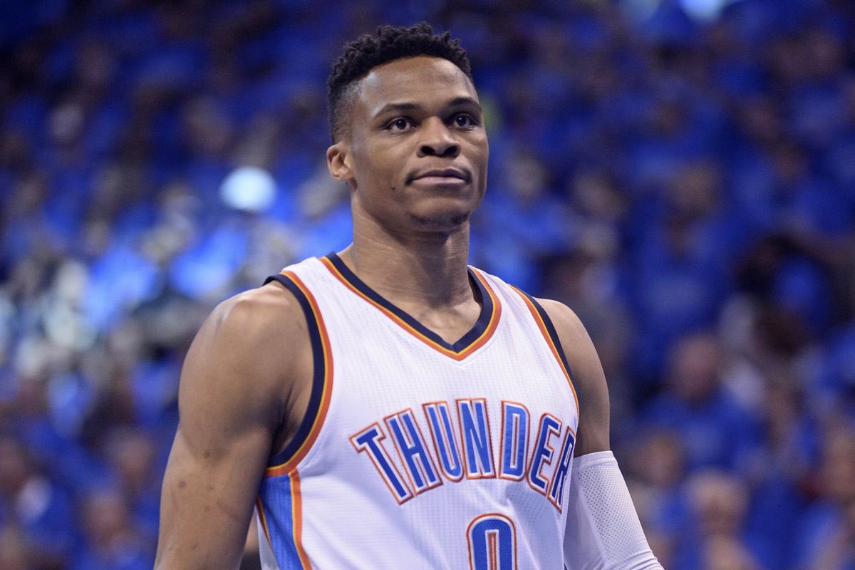 SB_Heat's tweet photo. Russell Westbrook is the greatest Thunder player ever and it’s not even close… https://t.co/qqI5eDx7LN