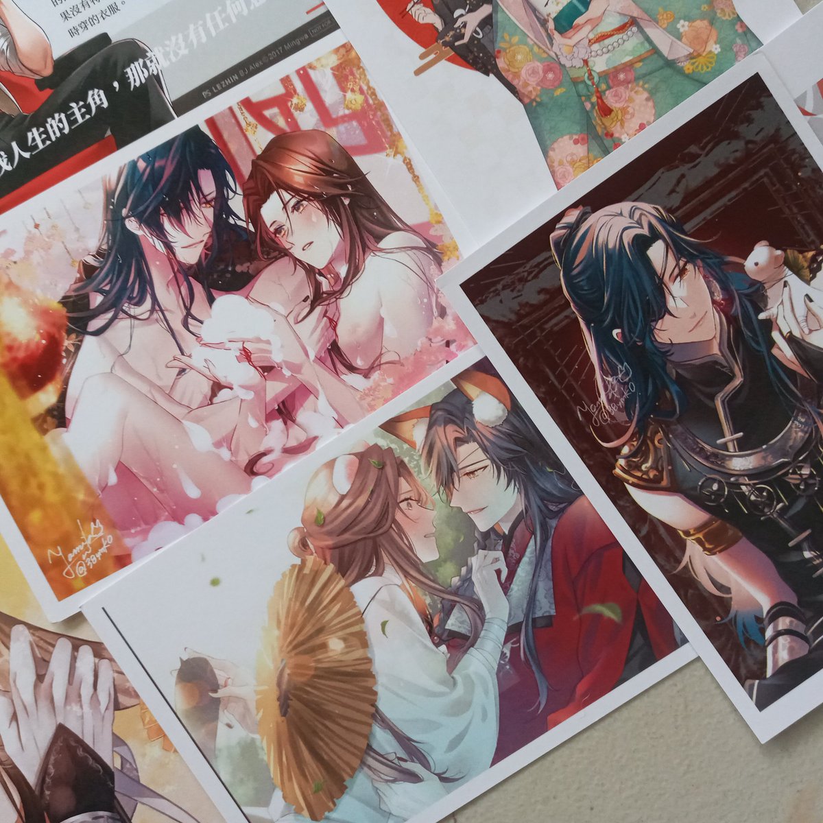 httpynk's tweet photo. ꒰ #gegemails ꒱
⤷ @pasabuyp0 | #PasabuypoFEEDBACK
hiiii ~ first of all, vvvv sorry sa late feedback 😭 but yessss OMGGG HUA CHENGZU IS HERE NAAAA!! really didn't expect furi prints to be THIS big 😳 also the ibon printsss, kilig muchh <33 thank you po! 💗 https://t.co/vn2po744N9