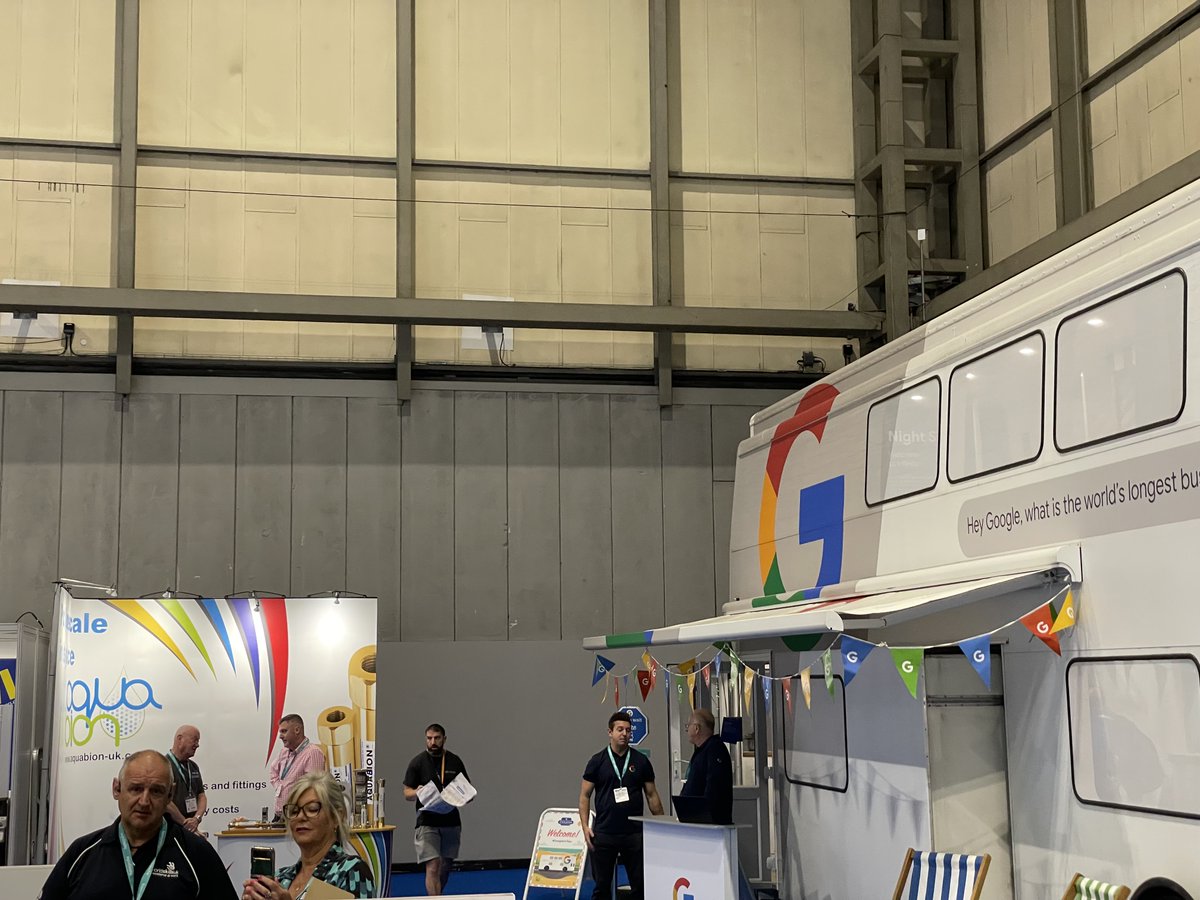 Come and see us at stand H196.. We are next to the @google bus! #aquabionuk #installershow2023 #installershow