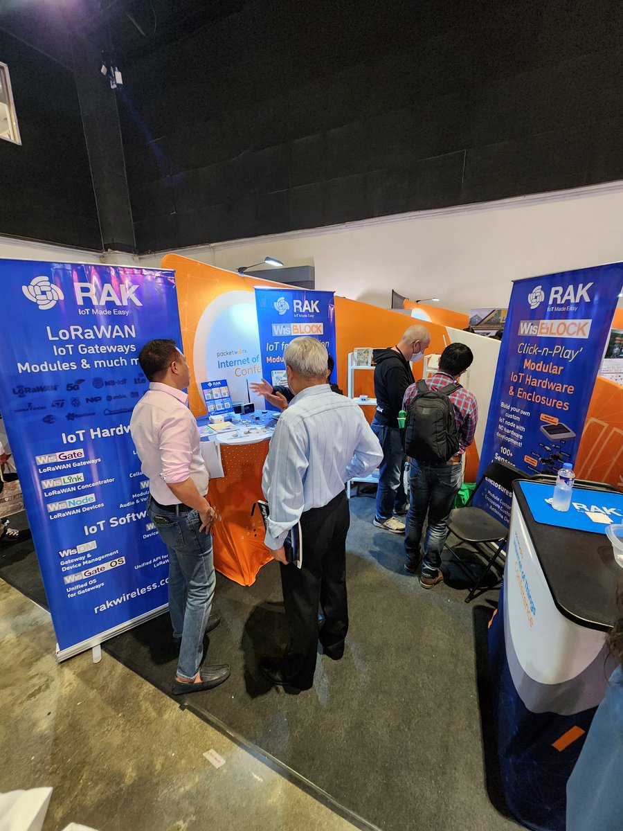 RAK IoT Hardwares

#IoTCon2023
